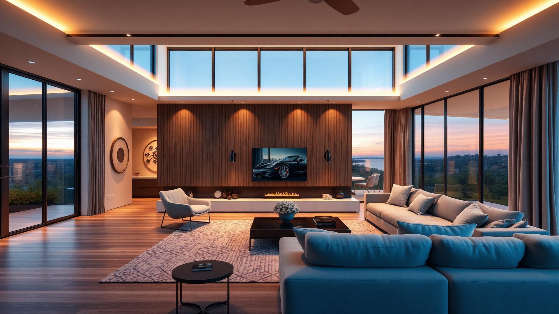 Luxury smart home